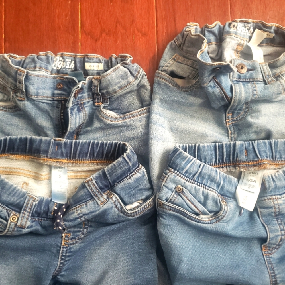 Boys carters and B'gosh jeans